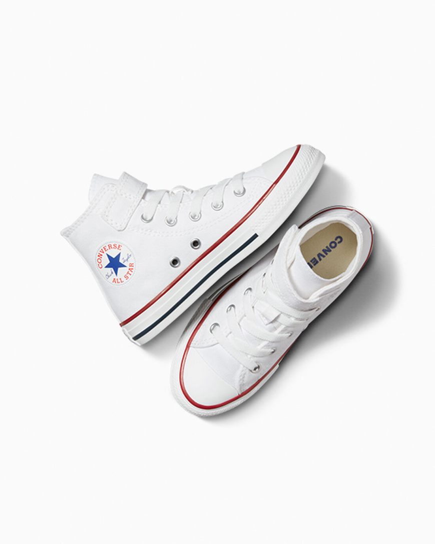 Tenis Converse Chuck Taylor All Star Easy-On Cano Alto Menina Branco Bege | PT I0T5493